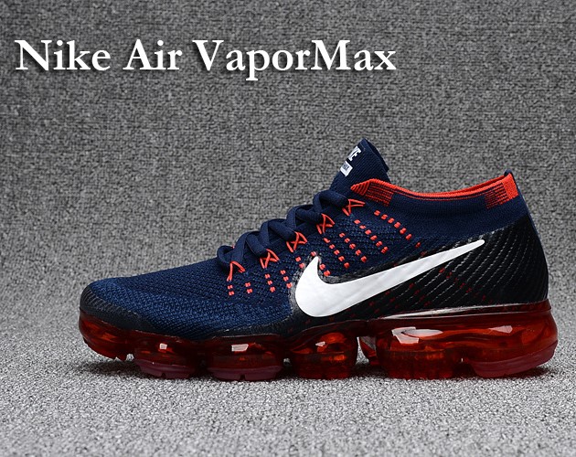 summer nike vapormax sport chaussures colorways rouge bleu fonce de ... summer nike vapormax sport chaussures colorways rouge bleu fonce